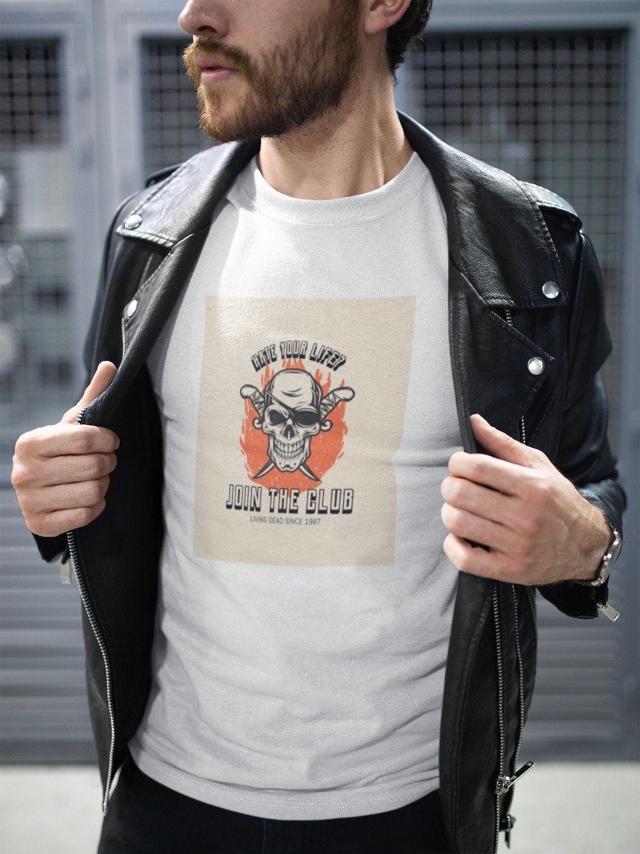 Playera Colección Calaveras Biker - Calavera Join the Club