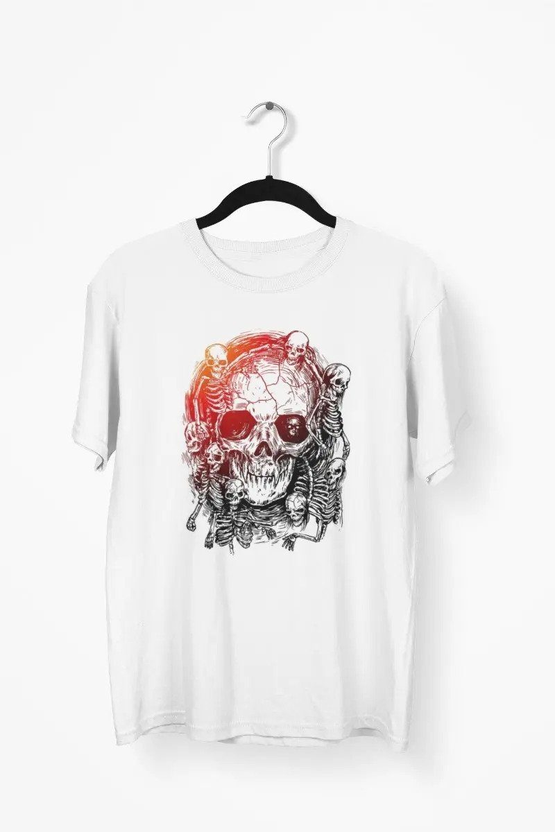 Playera Colección Calaveras - Cráneos Calavera Sicodélica