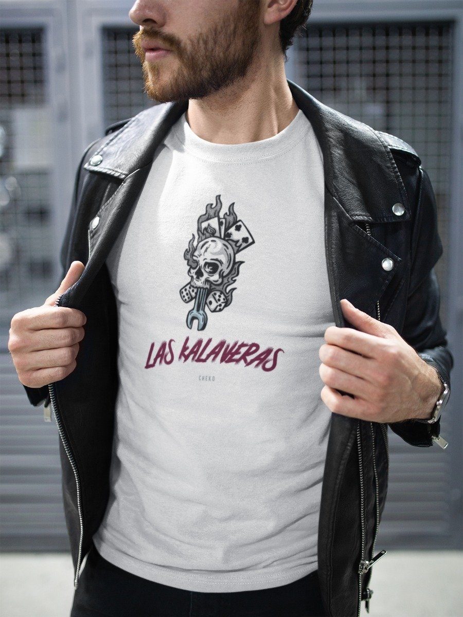 Playera Colección Las Kalaveras - Kalaveras 5 · Calavera y Llave