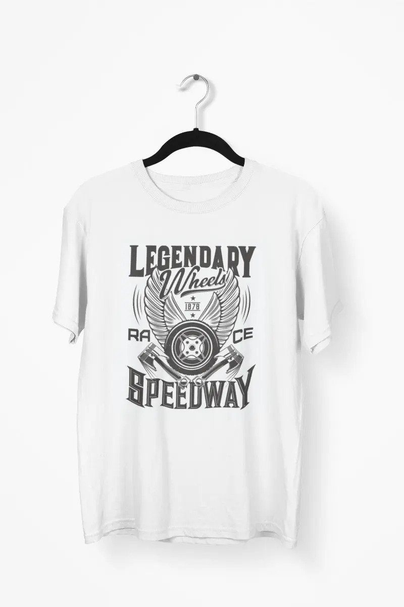 Playera Colección Motos Vintage Leyenda 1 · Legendary Wheels