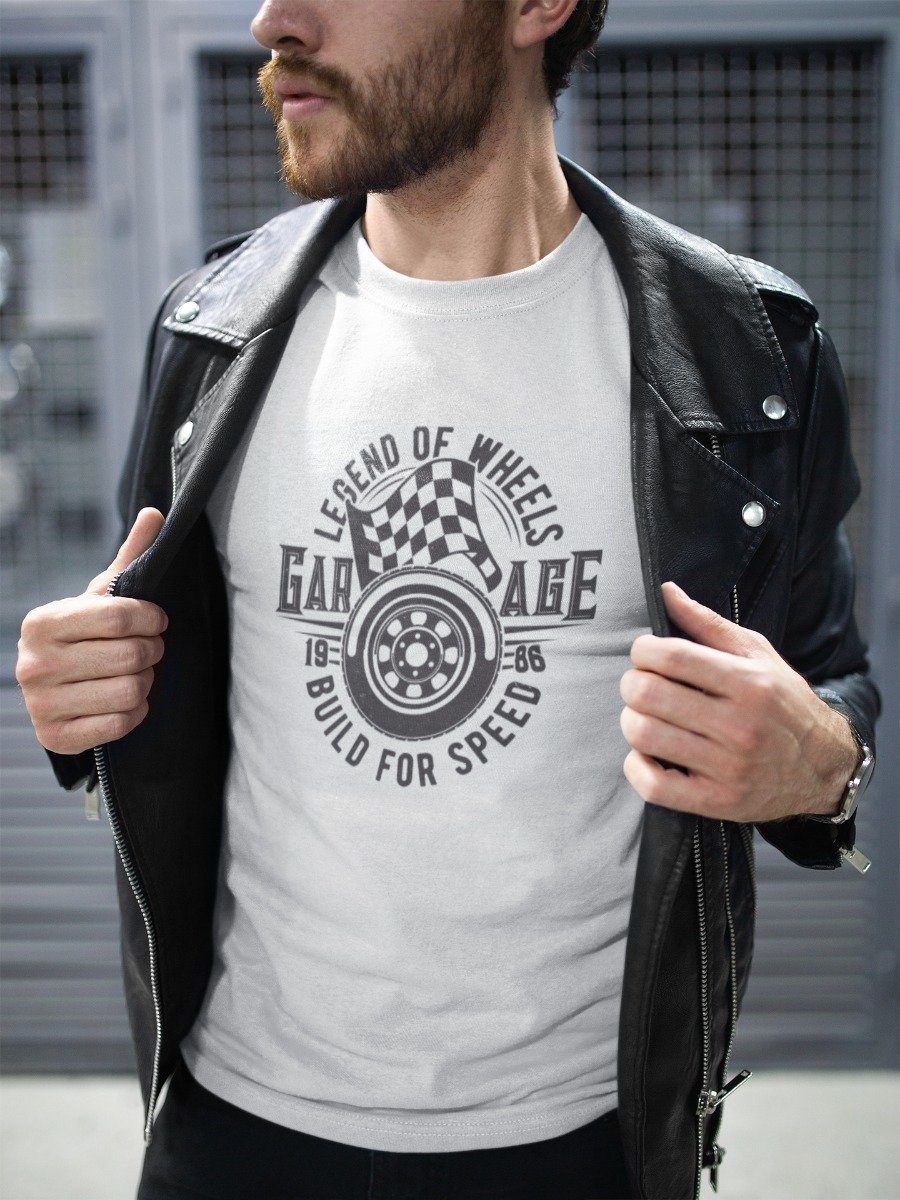 Playera Colección Motos Vintage - Leyenda 2 · Legend of Wheels