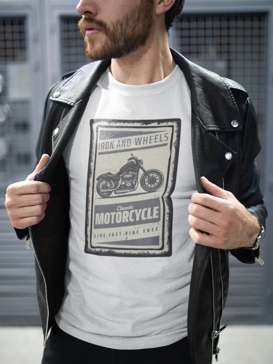 Playera Colección Motos Vintage