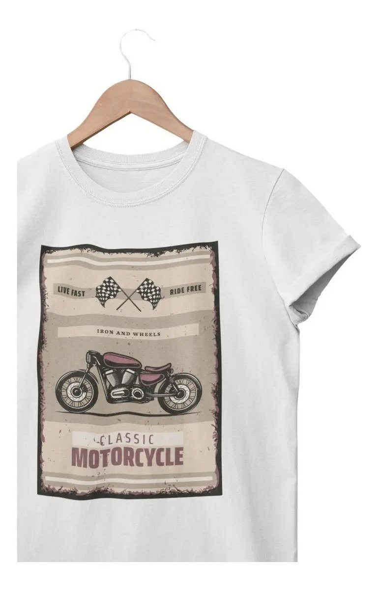 Playera Colección Motos Vintage - Moto 2 · Classic Motorcycle