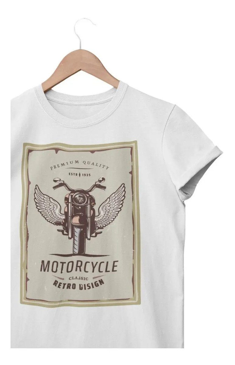 Playera Colección Motos Vintage - Moto 3 · Retro Vision
