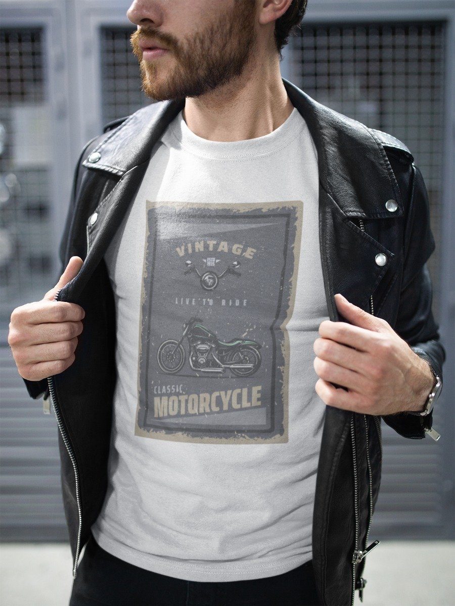 Playera Colección Motos Vintage - Moto 5 · Vintage