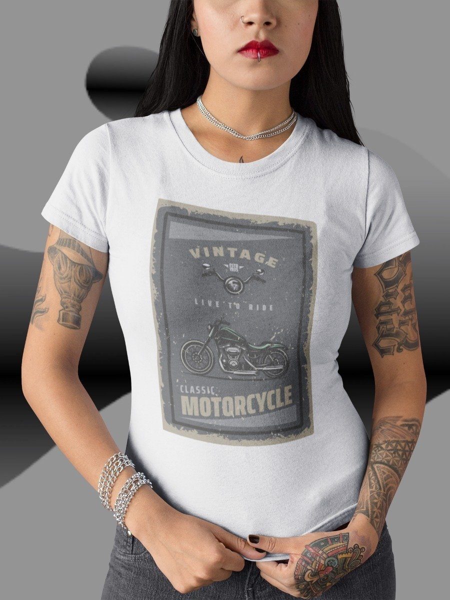 Playera Colección Motos Vintage - Moto 5 · Vintage