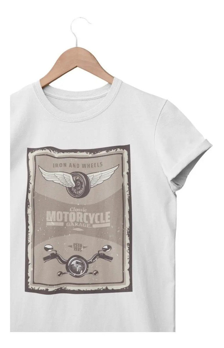 Playera Colección Motos Vintage - Moto 7 · Iron and Wheels Alas