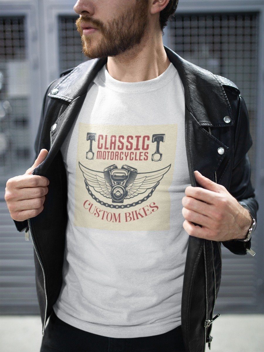 Playera Colección Motos Vintage - Motor 1 · Classic Motorcycles