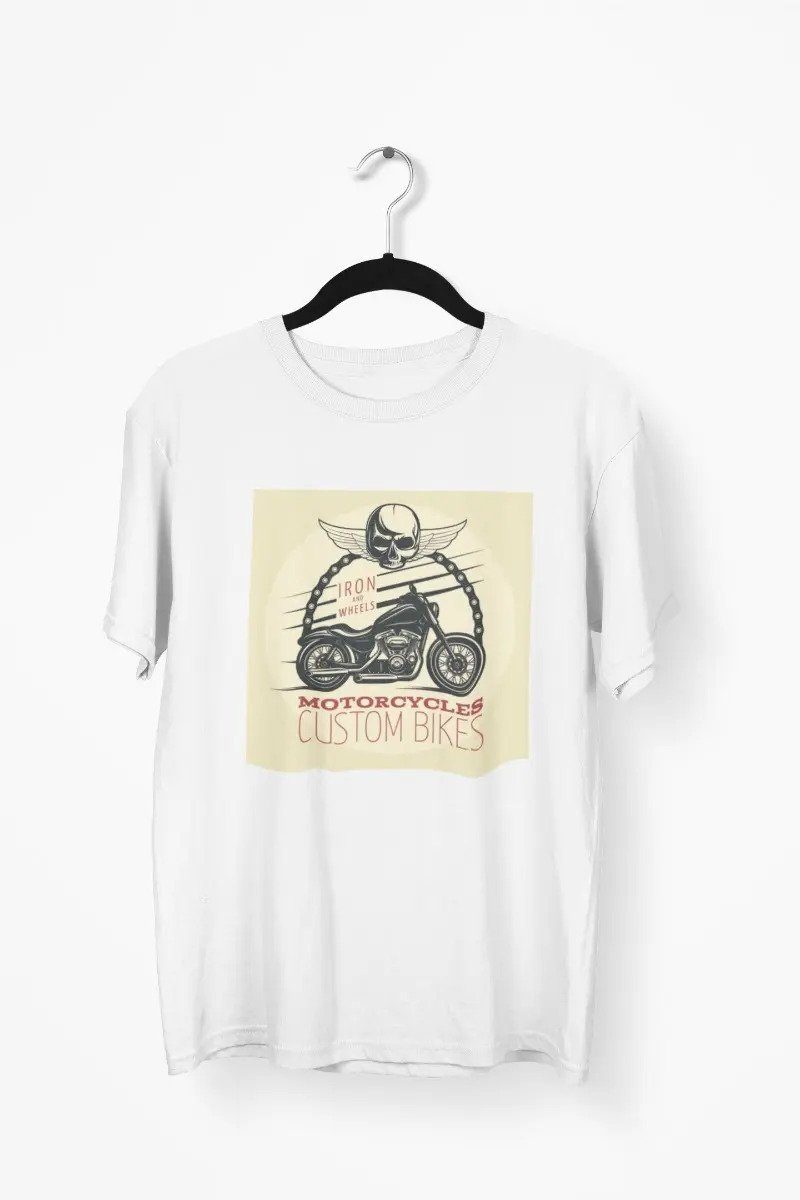 Playera Colección Motos Vintage Motor 3 · Custom Bikes