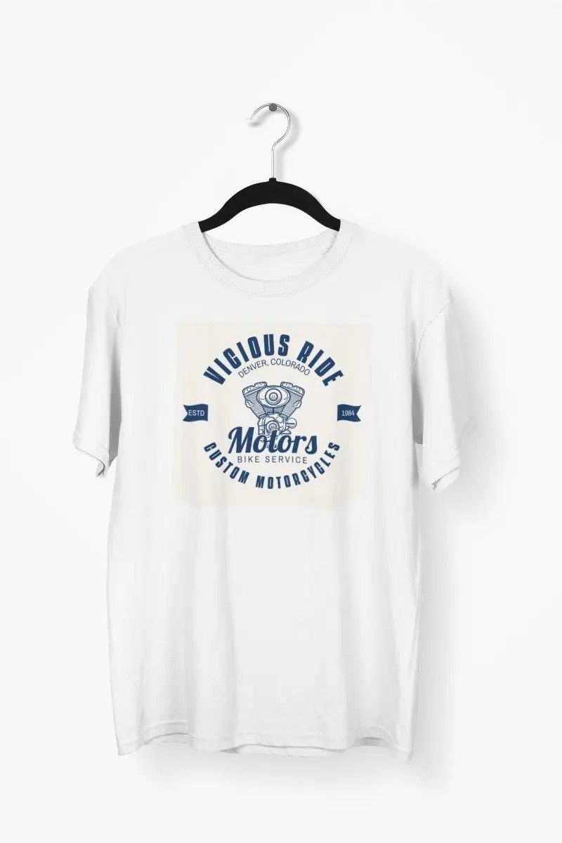 Playera Colección Motos Vintage - Motor 6 · Vicious Ride