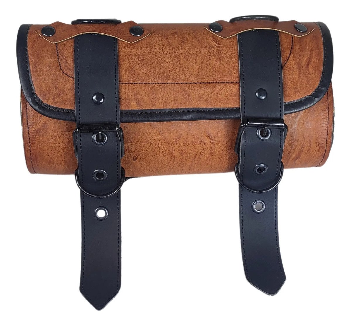 Portaherramientas de Piel Bravia 2025 25x15 cm - Cafe/ Negro