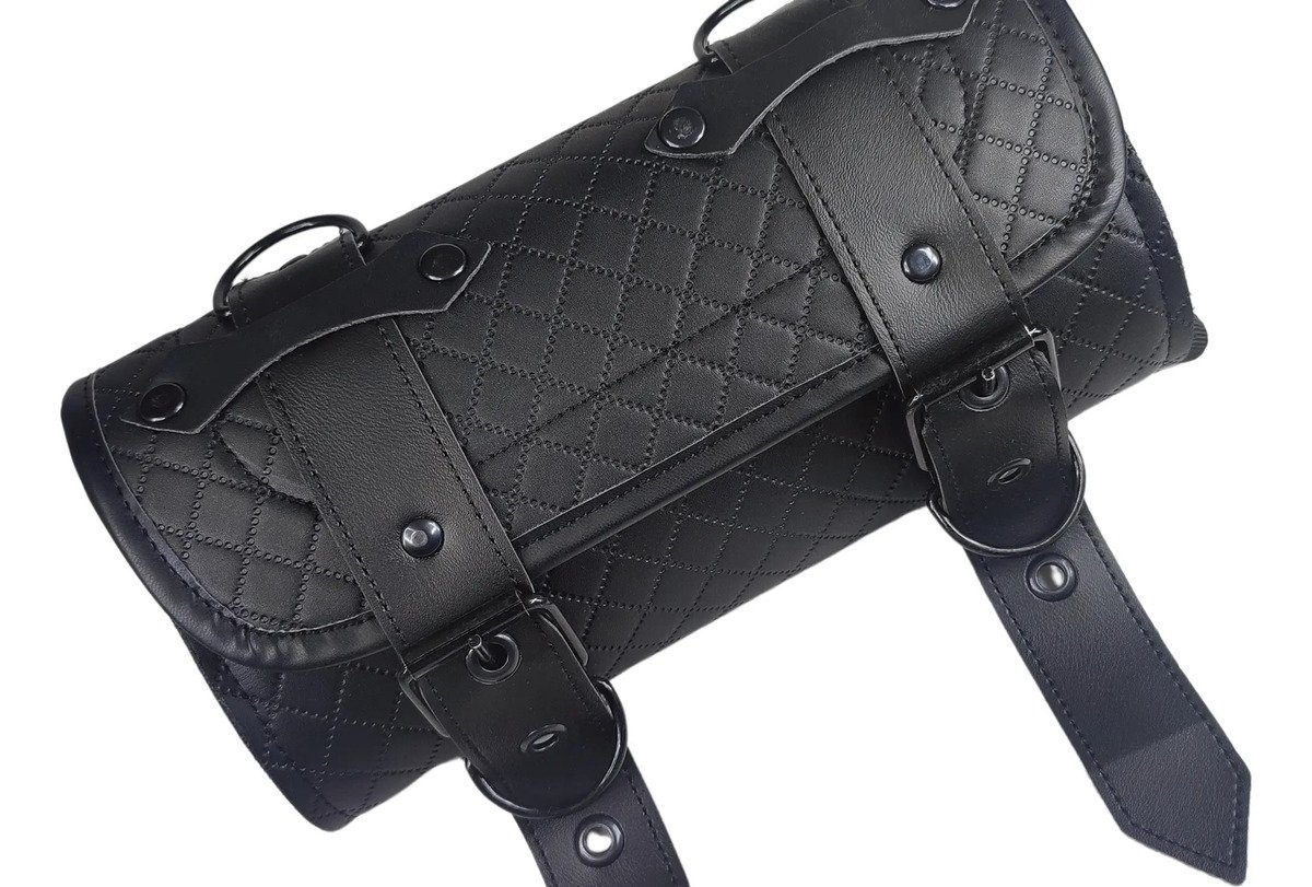 Portaherramientas de Piel Bravia 2025 25x15 cm - Negro