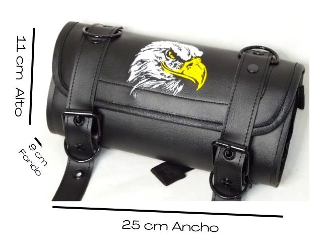 Portaherramientas Duro 25x15 cm con Sujetador - BORDADA eagle1