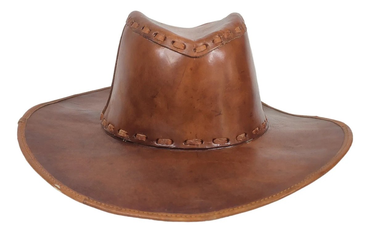 Sombrero Explorer Unisex 100% Piel S 56-58 / Cafe obs