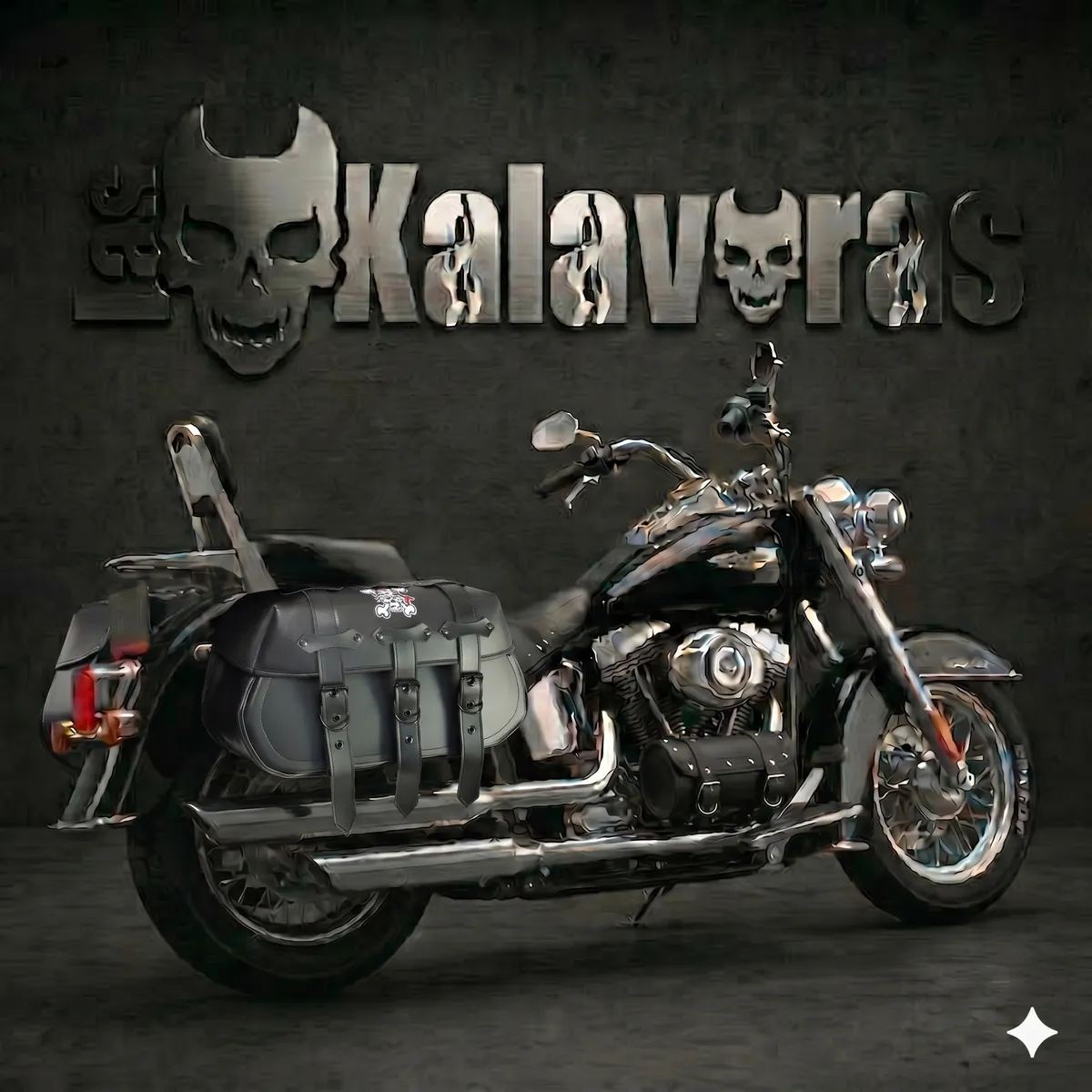 Alforjas ML3 Reforzadas + Portaherramientas Calaverabandera