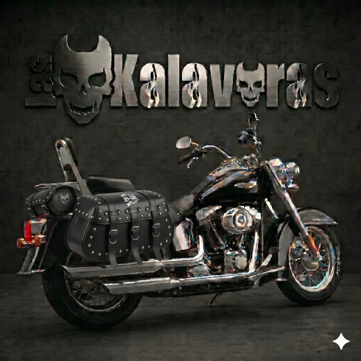 Alforjas ML3 Reforzadas + Portaherramientas Skull2