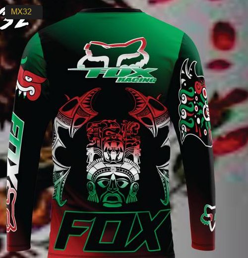 Playera Manga Larga Linea México - Modelo MX32