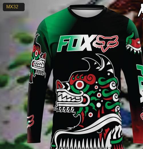 Playera Manga Larga Linea México Modelo MX32