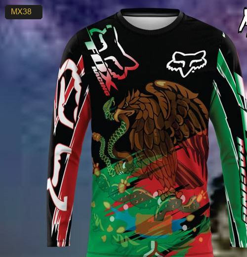 Playera Manga Larga Linea México Modelo MX38