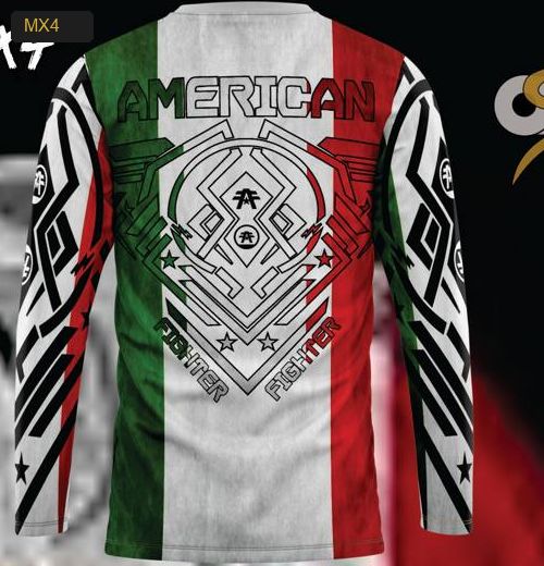 Playera Manga Larga Linea México - Modelo MX4