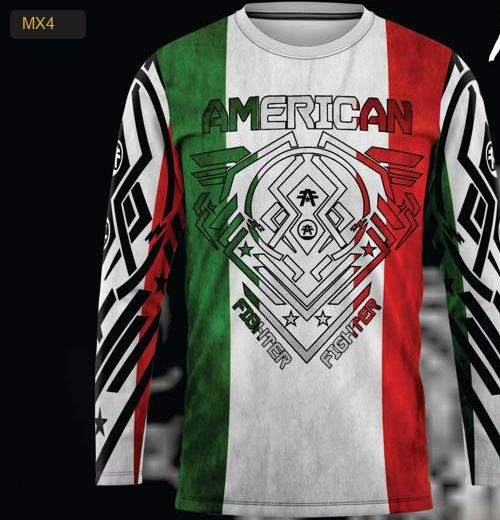 Playera Manga Larga Linea México Modelo MX4