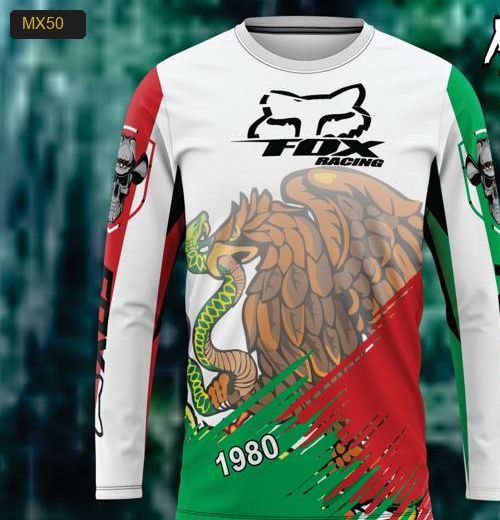 Playera Manga Larga Linea México Modelo MX50