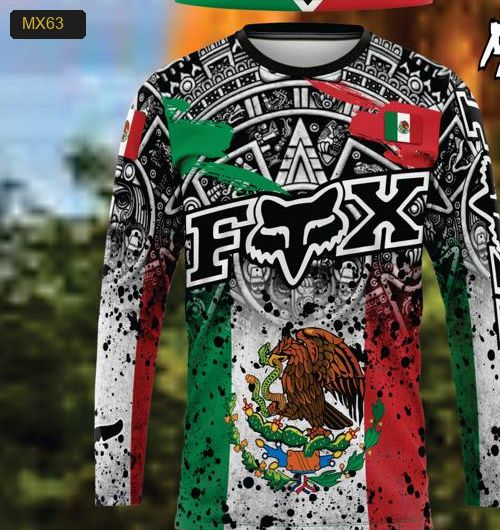 Playera Manga Larga Linea México Modelo MX63