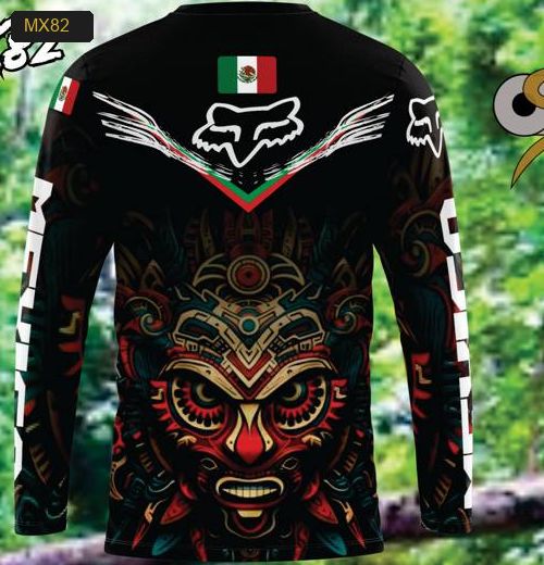 Playera Manga Larga Linea México - Modelo MX82