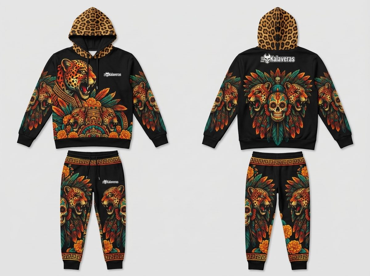 Conjunto Sudadera + Pants Animales Ancestrales - Búho · Modesto Jaguar · Cargado