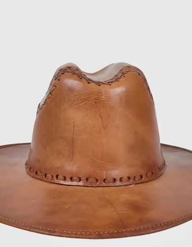 Sombrero de Piel de Res Artesanal